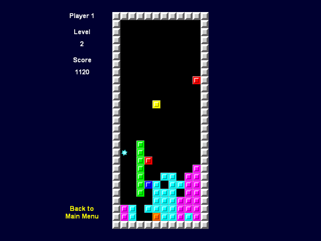 Snake Tetris Screenshot